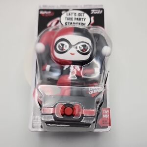 Funko Harley Quinn‎ Red and Black Collectible With Button Pop Up - OPEN BOX